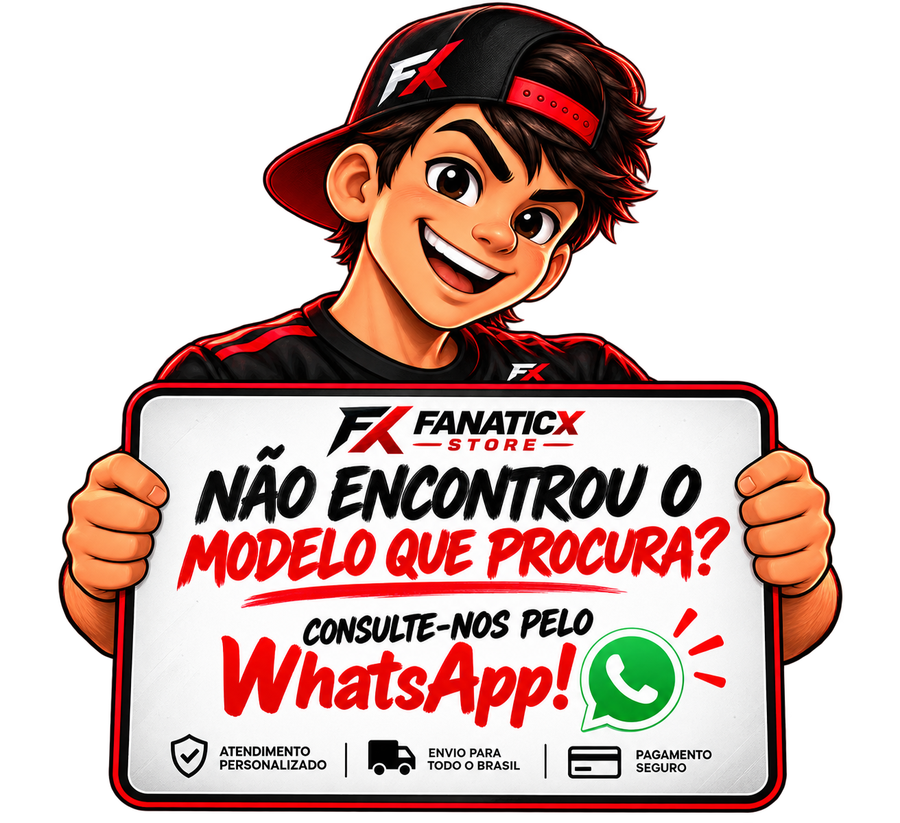 Não encontrou o modelo que procura? Consulte-nos pelo WhatsApp!